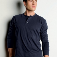 Personalized Canvas Henley