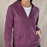 Embroidered Ladies Hooded