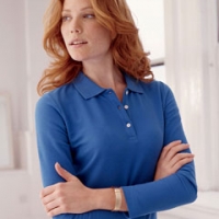 Embroidery on Ladies Long Sleeve