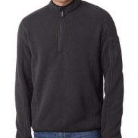 Embroidered Quarter-Zip