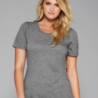 Custom Embroidered Scoop Neck