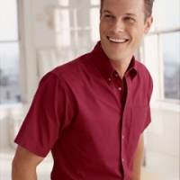 Embroidered Devon & Jones Short Sleeve