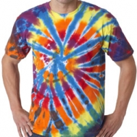 Screen Printed Tie-Dye