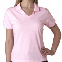 Custom Embroidered Ladies V-Neck