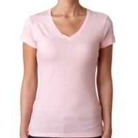 Embroidered Ladies V-Neck