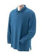 long sleve polo screen printing