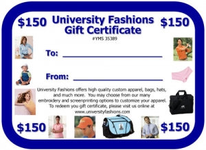 150 Gift Certificate