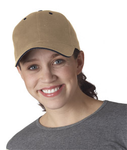 (6262br) Yupoong Brushed Cotton Twill Sandwich Cap