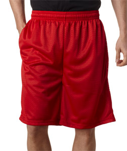 (7219br) Badger Adult Mesh Shorts