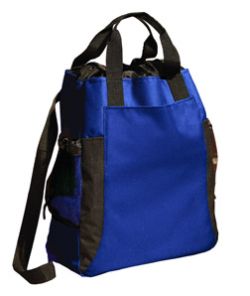(7291br) UltraClub Backpack Tote