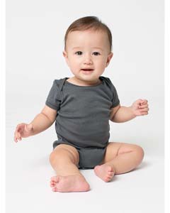 American Apparel Baby Rib Short-Sleeve One-Piece