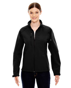 Ash City - North End Ladies' Compass Colorblock Three-Layer Fleece Bonded Soft Shell Jacket