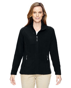 Ash City - North End Ladies' Excursion Trail Fabric-Block Fleece Jacket