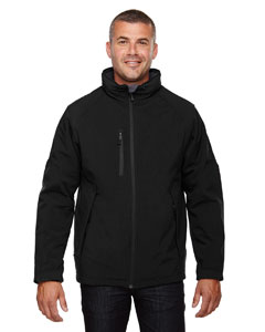 Ash City - North End Men's Glacier Insulated Three-Layer Fleece Bonded Soft Shell Jacket with Detach