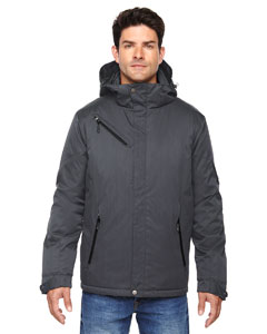 Ash City - North End Men's Rivet Textured Twill Insulated Jacket