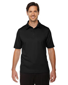 Ash City - North End Sport Red Men's Exhilarate Coffee Charcoal Performance Polo with Back Pocket
