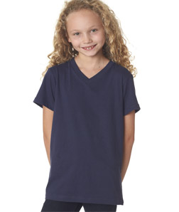 Bella+Canvas Youth Jersey V-Neck Tee