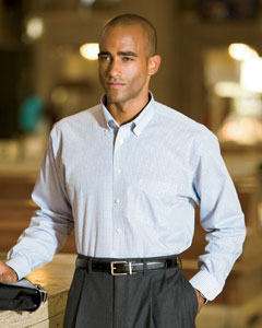 Chestnut Hill Men's Executive Performance Broadcloth