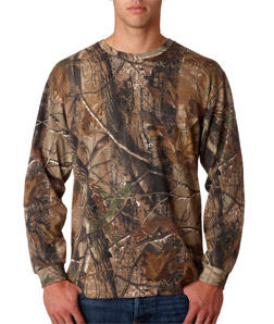 Code V Adult REALTREE Camouflage Long-sleeve T-Shirt