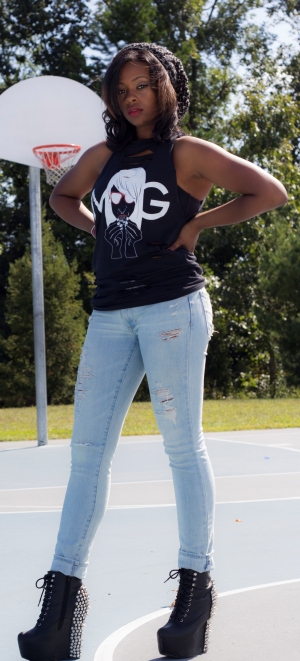 Cut up MG T-shirt