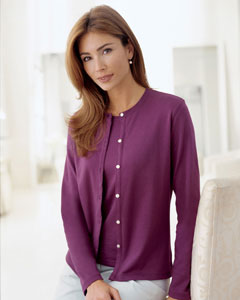 (dp155wa) Devon & Jones Ladies' Stretch Jersey T-Shirt