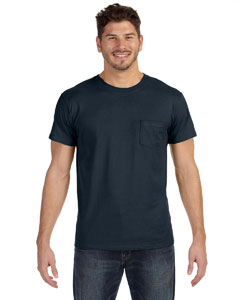 Hanes 4.5 oz., 100% Ringspun Cotton nano-T T-Shirt with Pocket