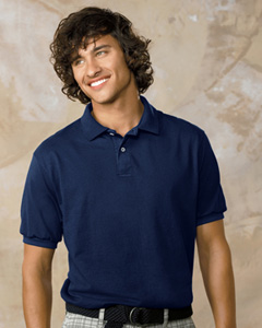 Hanes 5.2 oz., 50/50 ComfortBlend EcoSmart Jersey Knit Polo