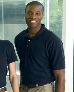 Harriton Men's 5.6 oz. Easy Blend Polo