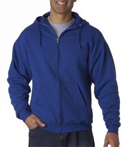 Jerzees Adult Hooded Full-Zip Sweatshirt