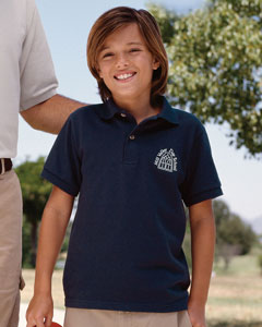 Jerzees Youth 6.5 oz. Cotton Piqu Polo