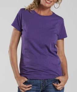 LA T Ladies Vintage Fine Jersey Longer Length T-Shirt