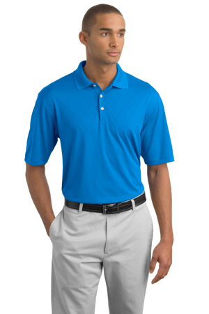 NIKE GOLF - Dri-FIT Cross-Over Texture Sport Shirt. .