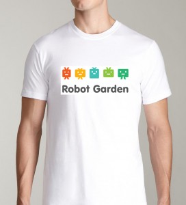 Robot Garden T-shirt