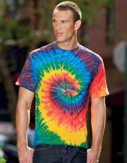 Tie-Dye 5.4 oz., 100% Cotton Tie-Dyed T-Shirt