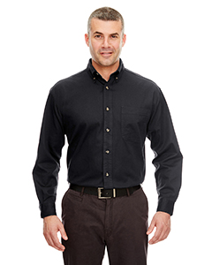 UltraClub Men's Cypress Twill Shirt with Pocket