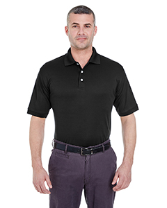UltraClub Men's Platinum Performance Pique Polo with TempControl Technology
