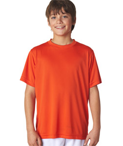 UltraClub Youth Cool & Dry Sport Performance Interlock Tee