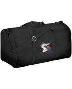 logo duffle bags