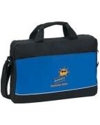 embroidered brief case