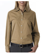 custom embroidered womens dress shirt