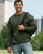 Personalized Organic 8 oz. Cotton/Recycled Polyester Crew