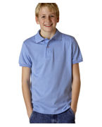 custom embroidered kid polo shirt