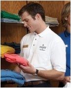 custom screen printed polo shirt with pocket