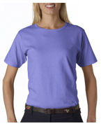 custom screen printed women's scoop neck t shirt