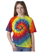 Logo DM Youth Tie-Dye Swirl T 71br