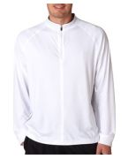 Monogram UltraClub Mens Cool-N-DryTM Long-Sleeve 1/4-Zip