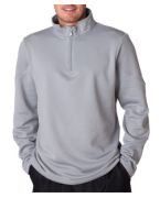 Customized UltraClub Adult Cool-N-DryTM Sport 1/4-Zip Fleece