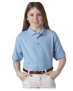 custom embroidered kid polo shirt