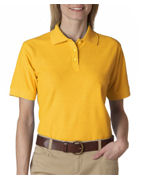 custom embroidered women's polo shirt