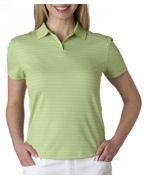custom screen printed women's polo shirt